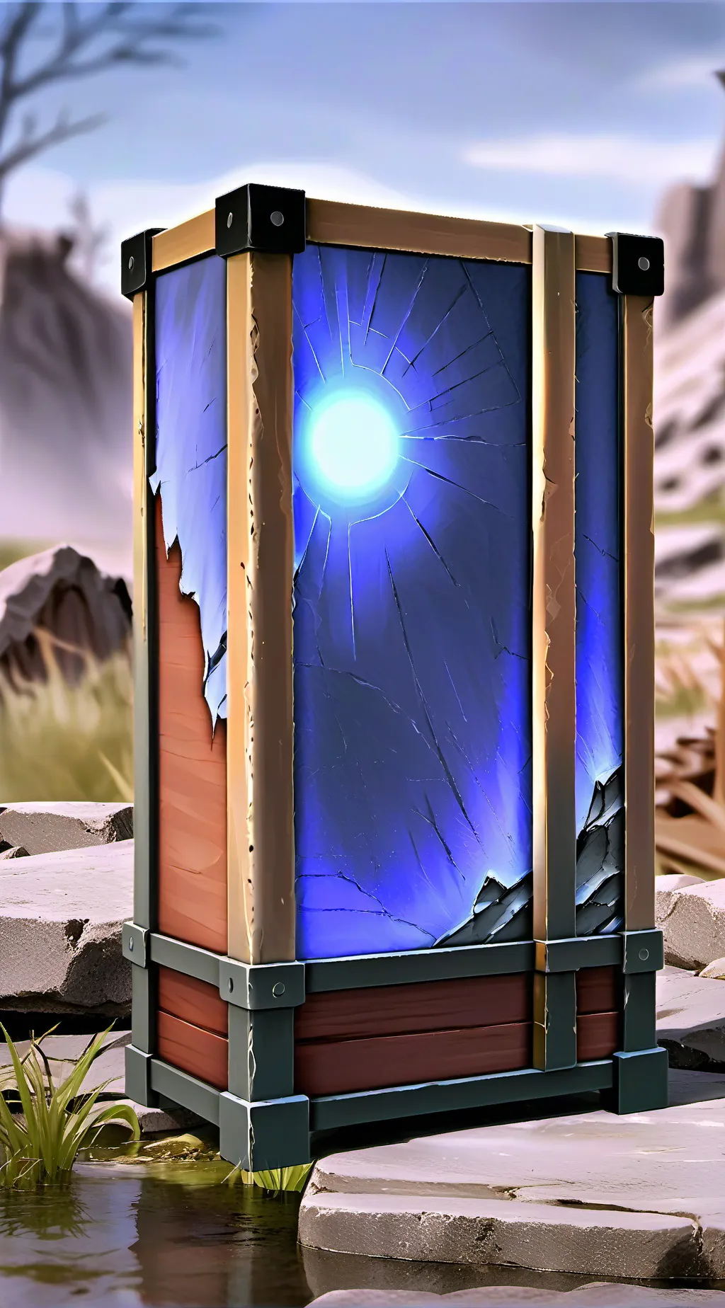 ai character: Emotibox Sadness background