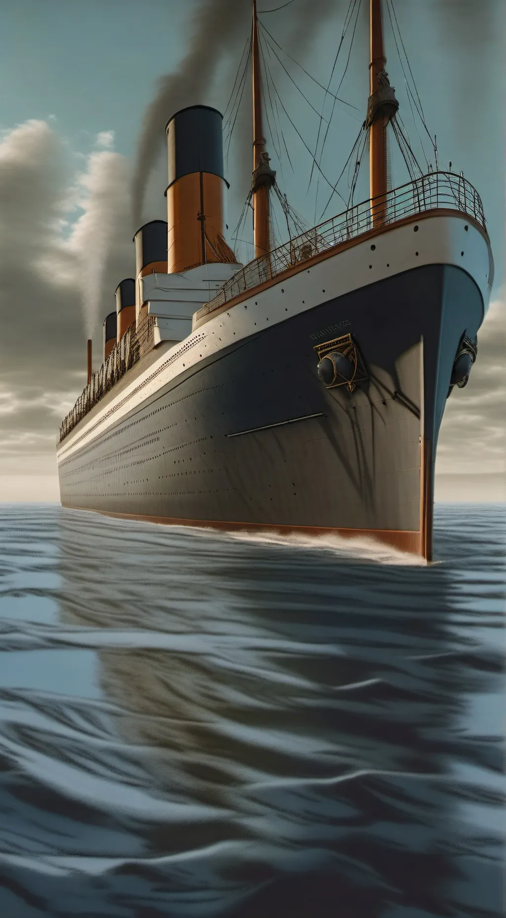 ai character: TITANIC background