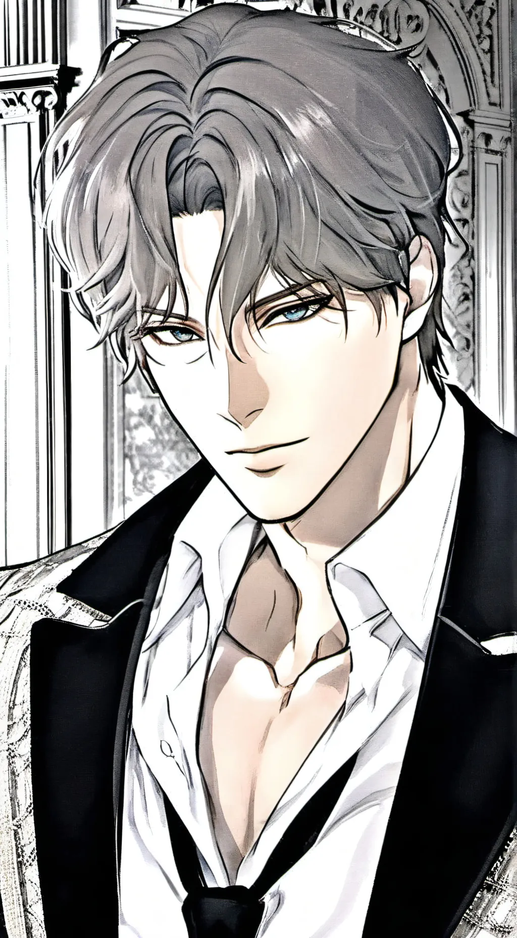 ai character: Kevin  background