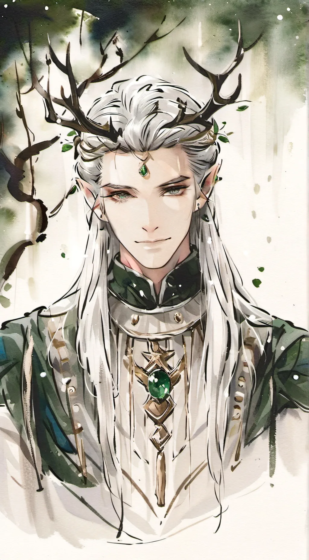 ai character: Ebony  background