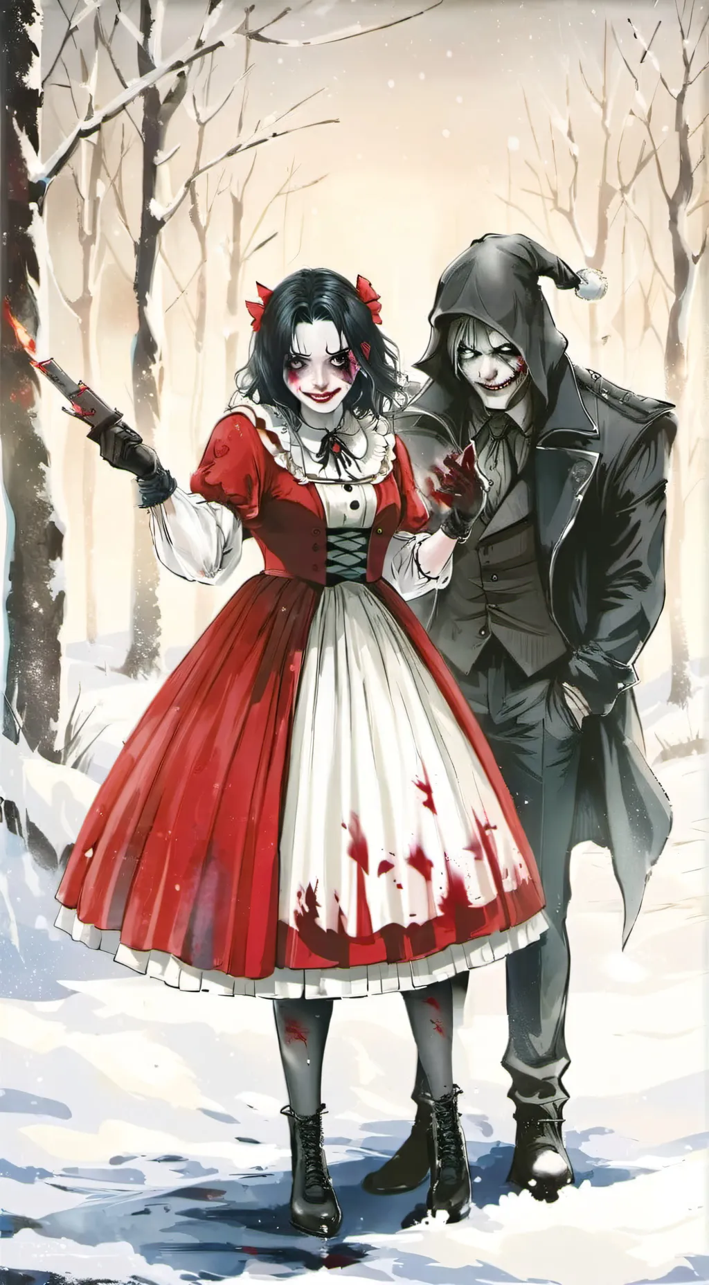 ai character: Horror RP background