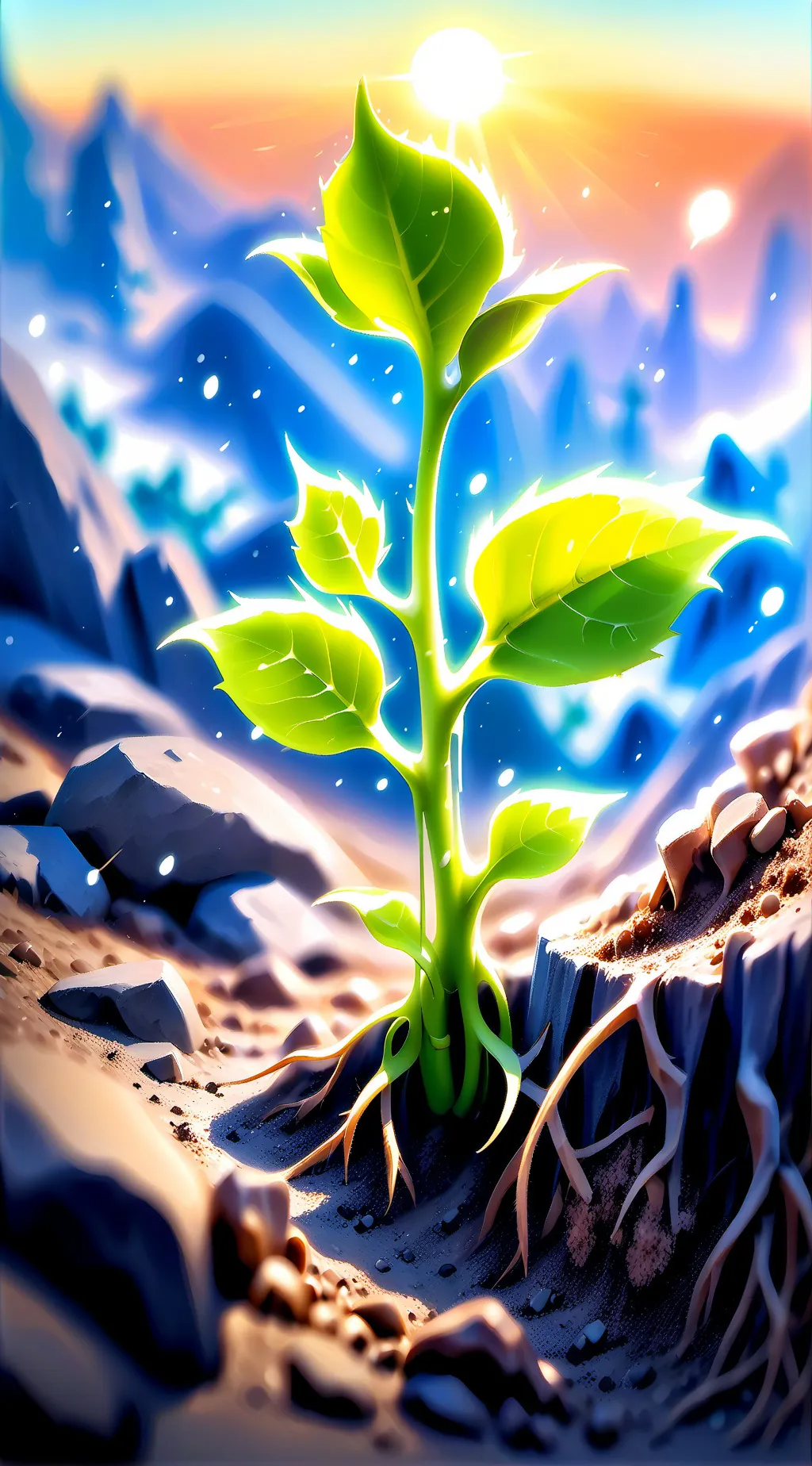 ai character: sproutt background