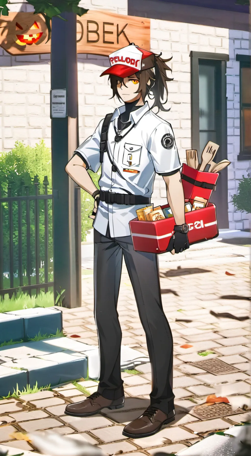 ai character: Eliot  background