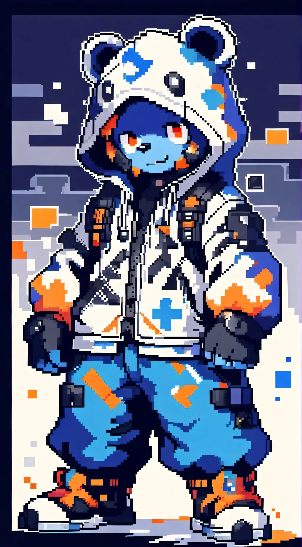 ai character: pinkus world  background