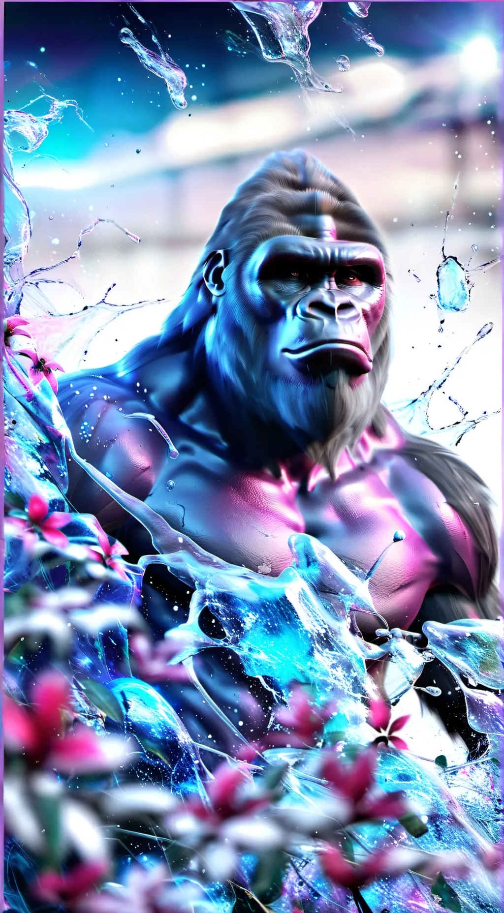 ai character: Gtag (heat) background