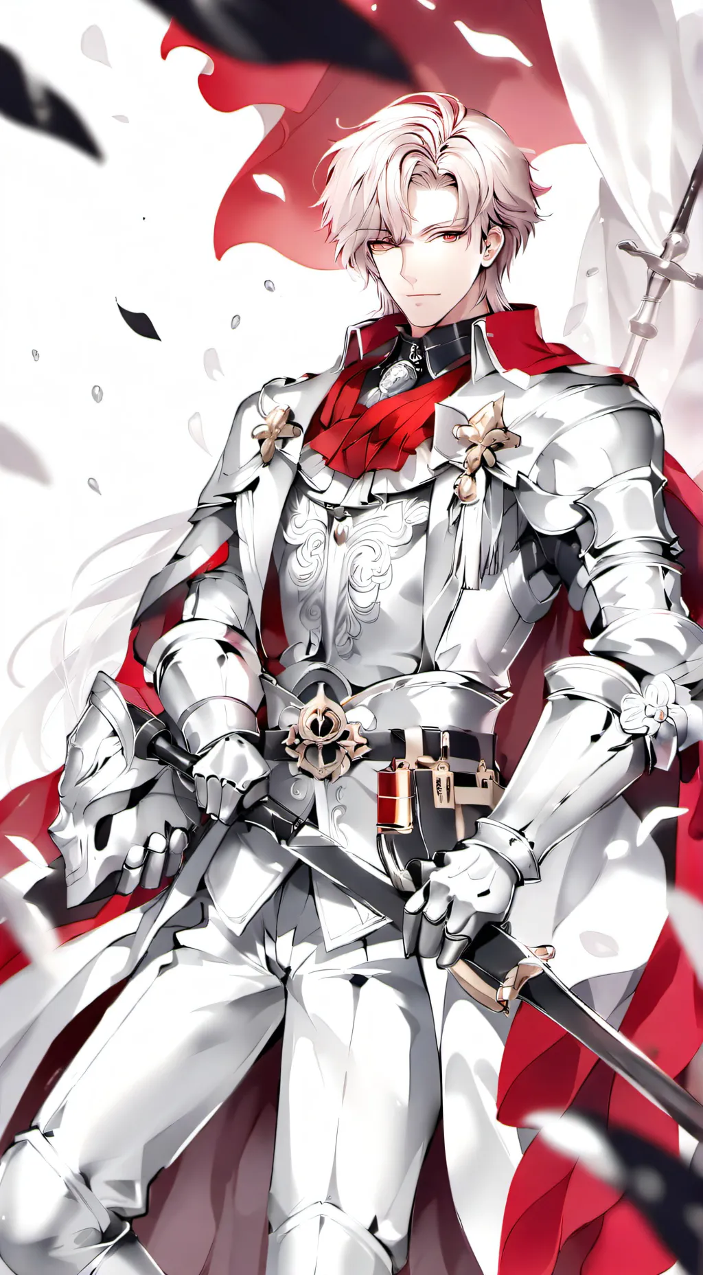 ai character: Jester x Knight  background