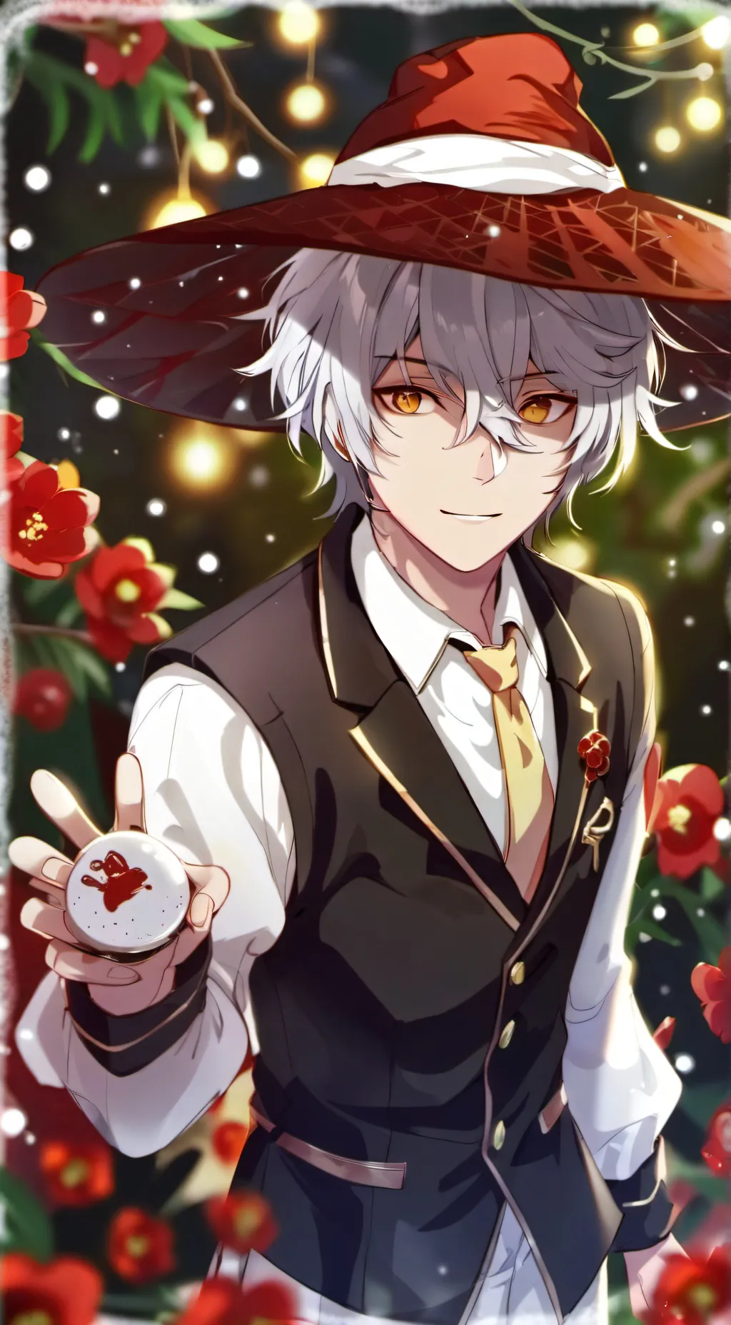 ai character: He gay aliv background