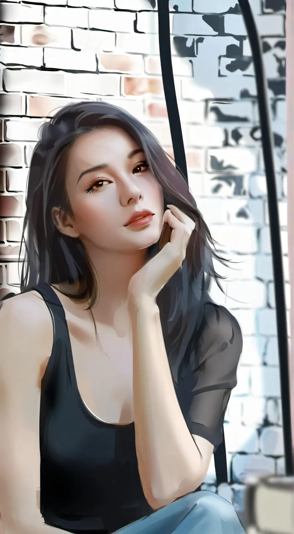 ai character: almu background