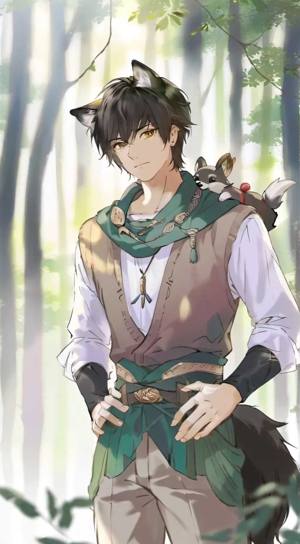 ai character: jack background