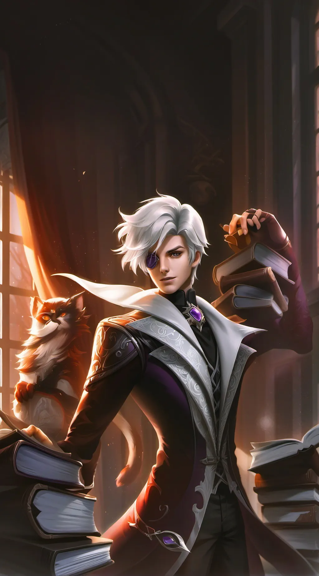 ai character: Maximilian background