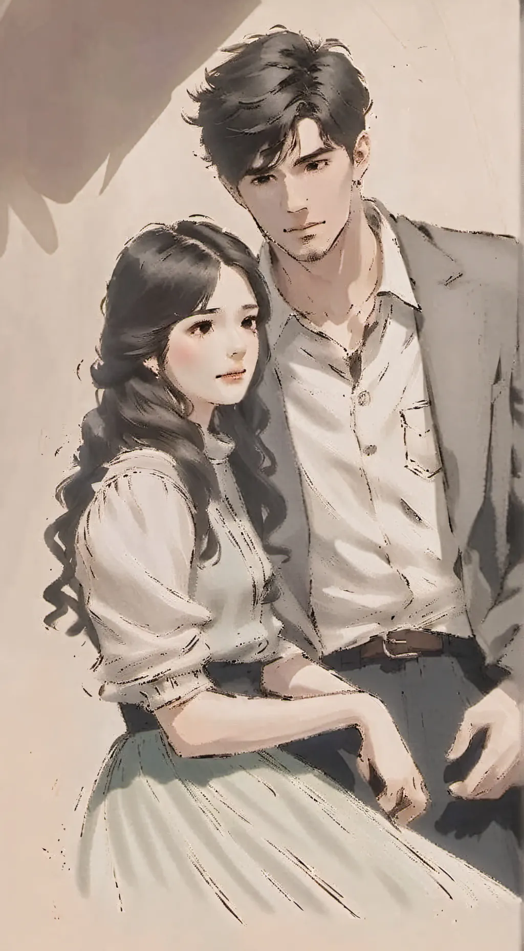 ai character: Tu novio background