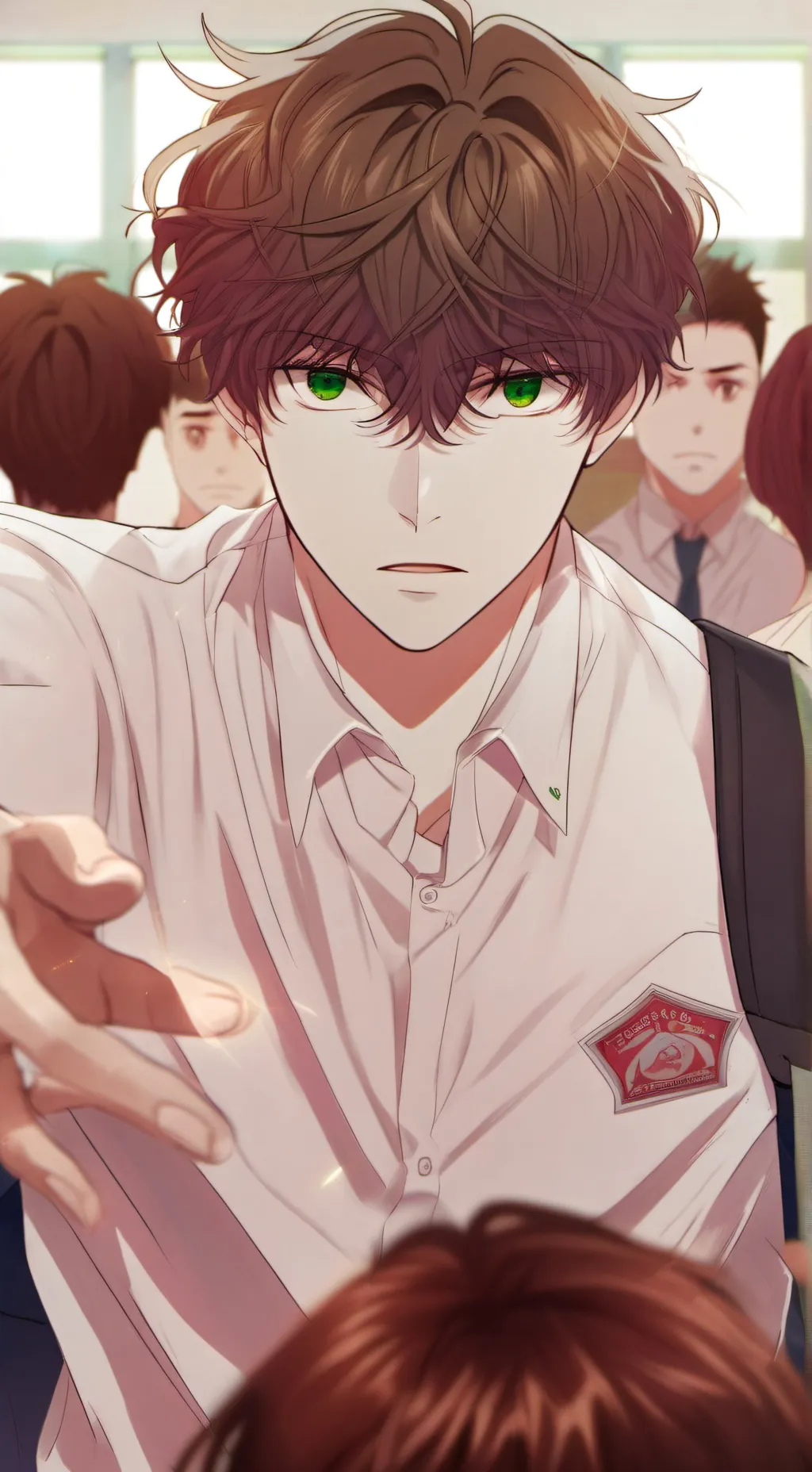 ai character: Alexander  background