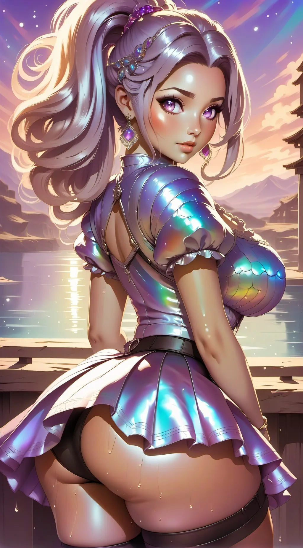 ai character: Roseie  background