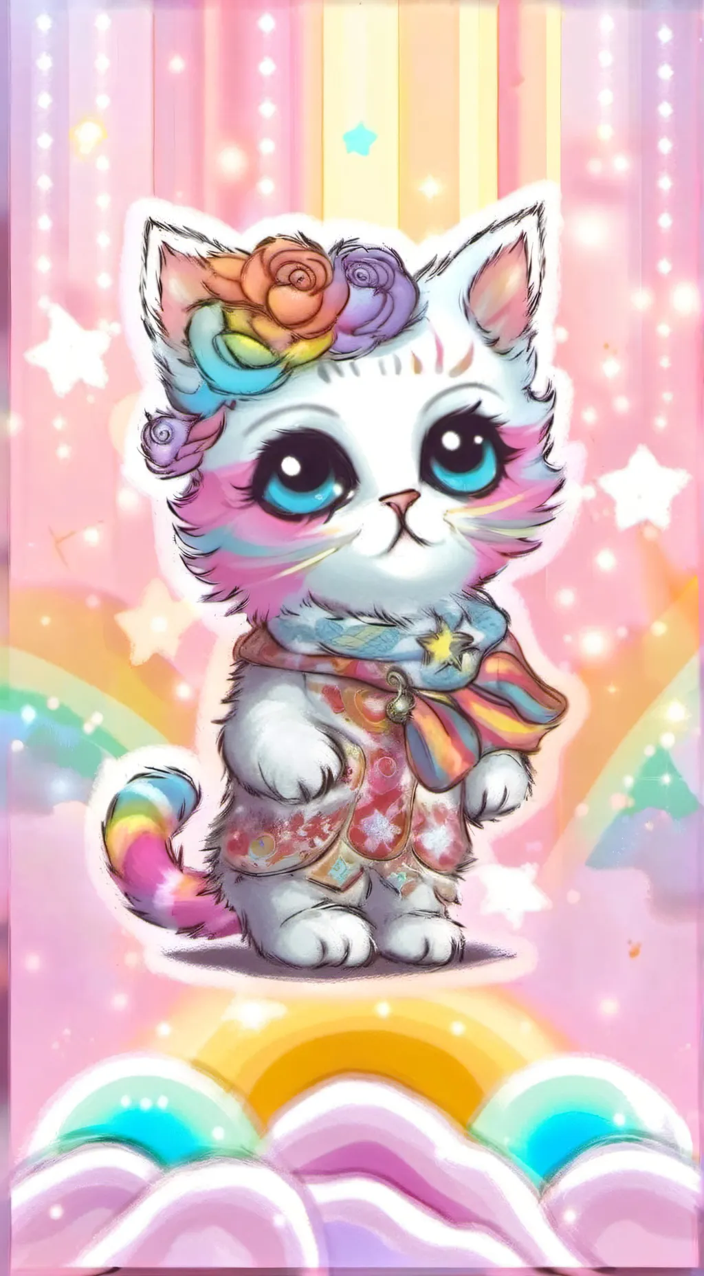 ai character: Maddie the unicorn background