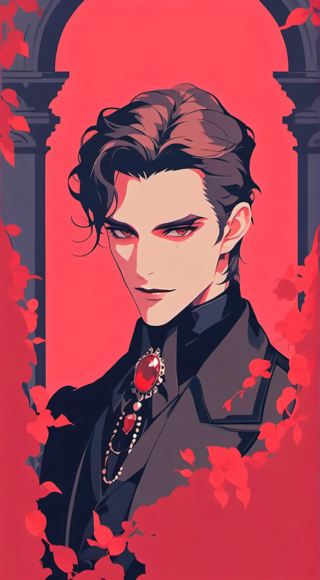 ai character: Vampire  background