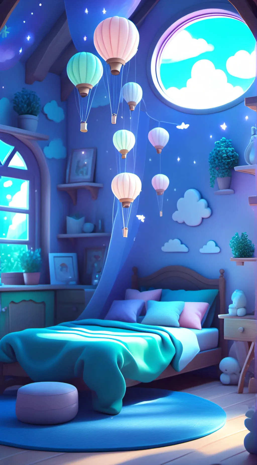 ai character: ~U meet my OCS~ background