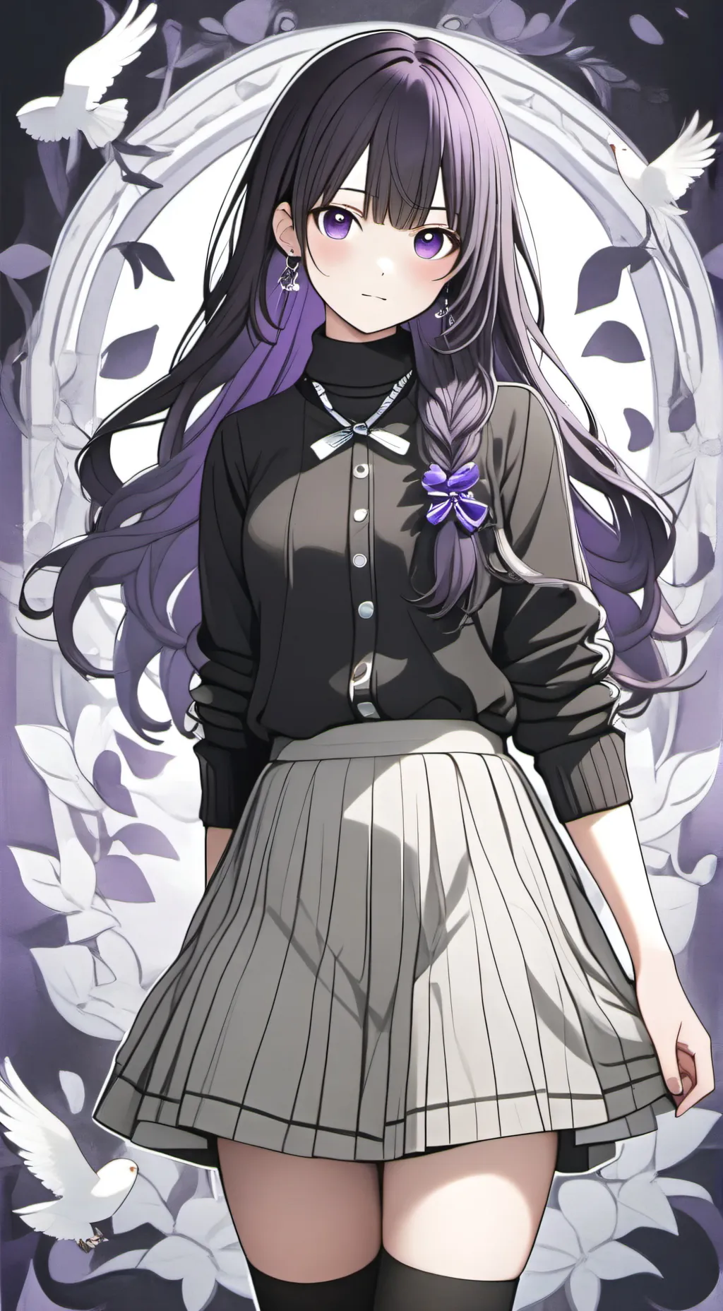 ai character: 😐Reina Kurobara😐 background