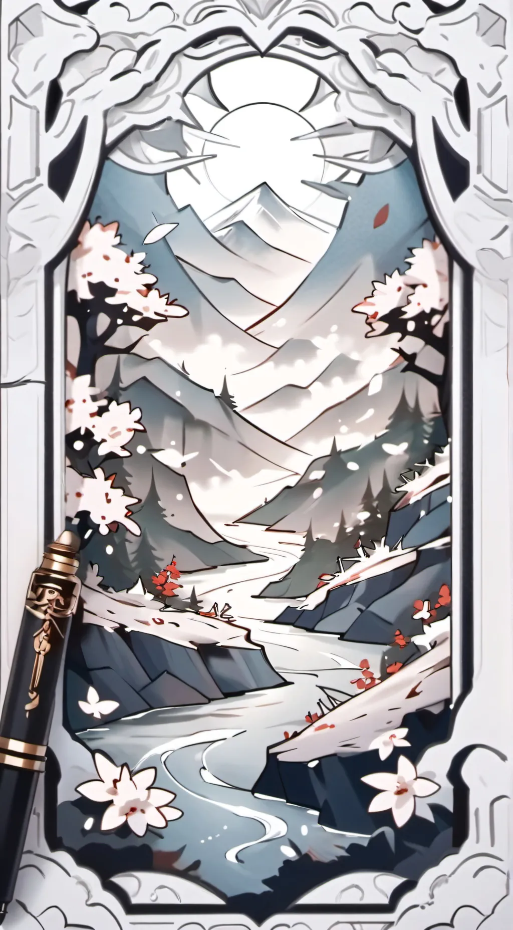 ai character: Dw sleepover/ 🌲  background