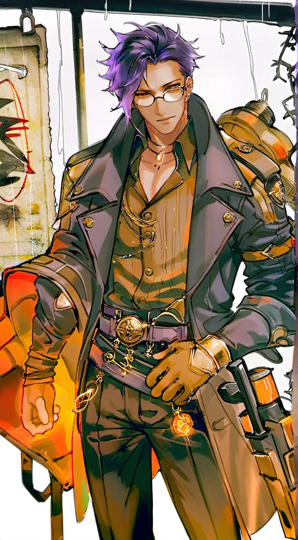 ai character: One Last background