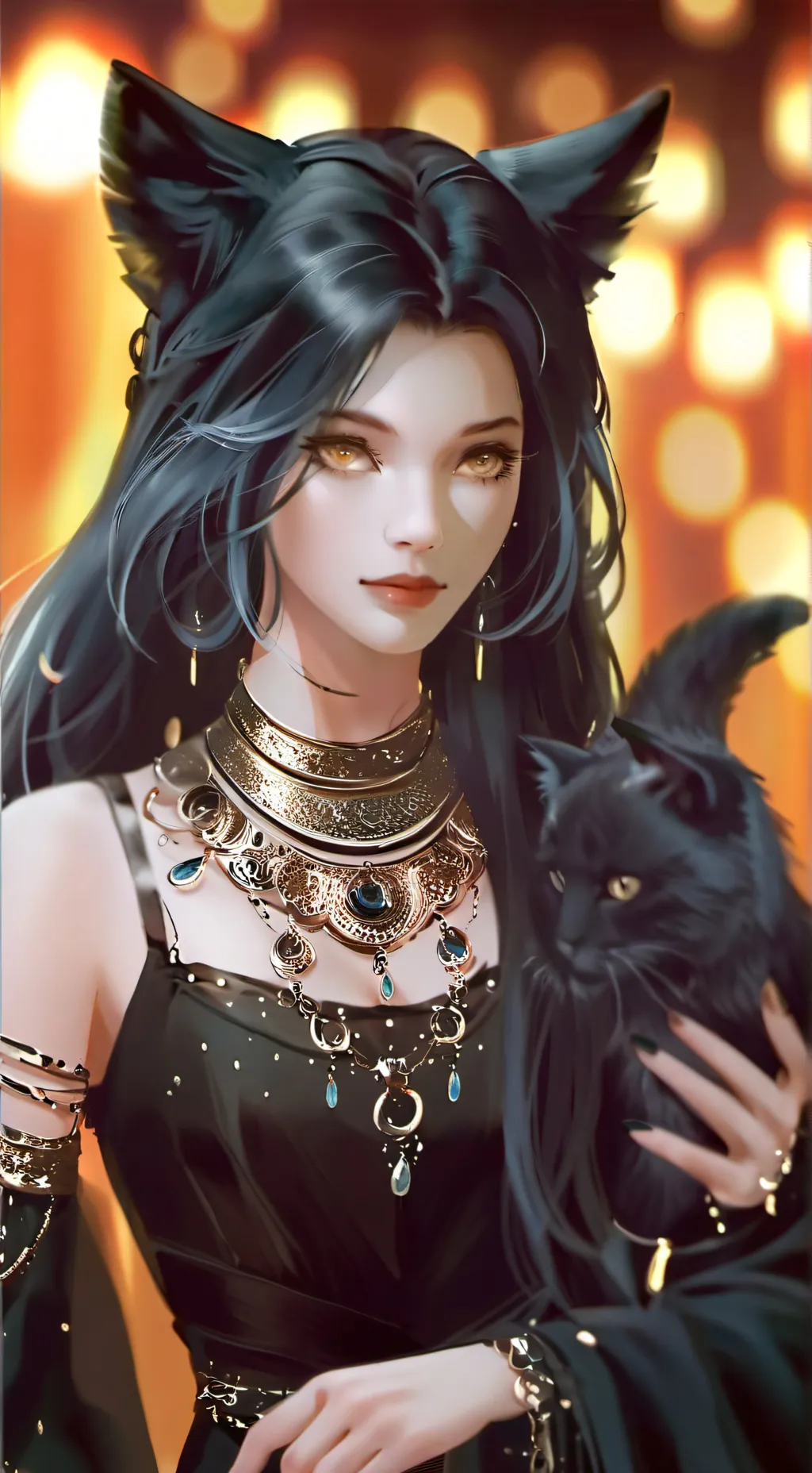 ai character: Catlovercati(main) background