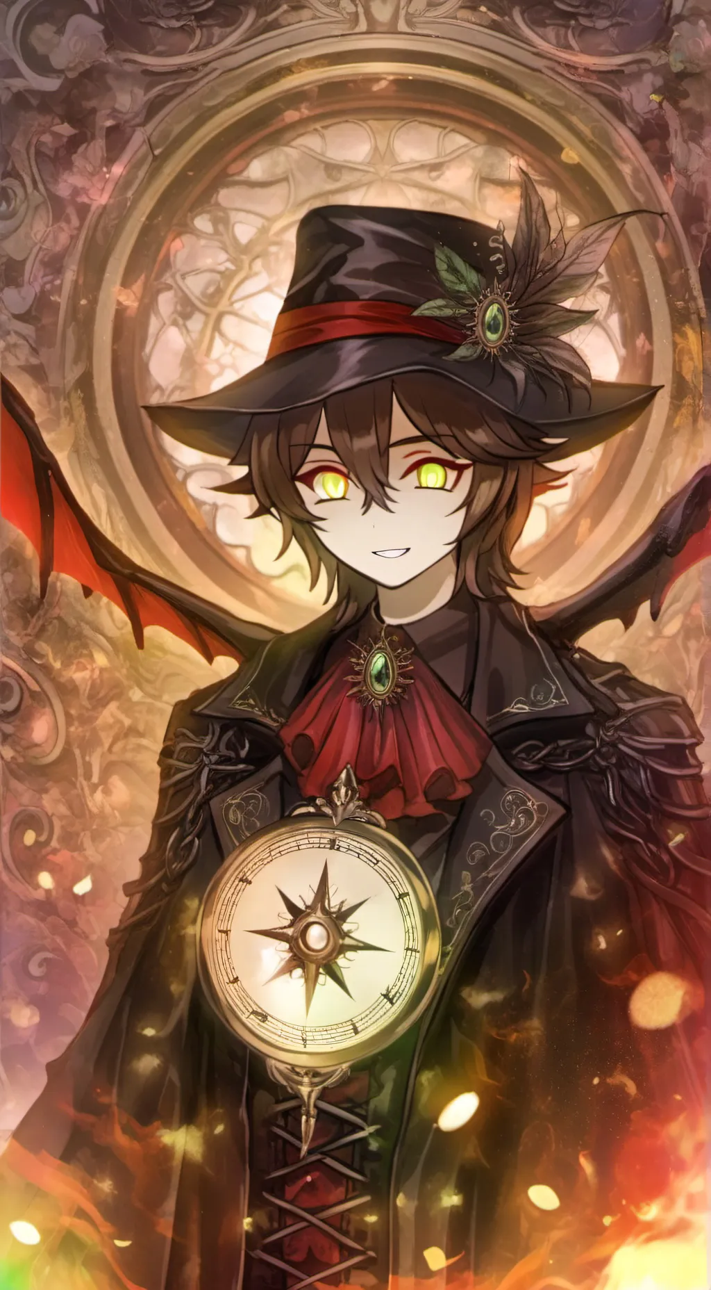 ai character: azure  background