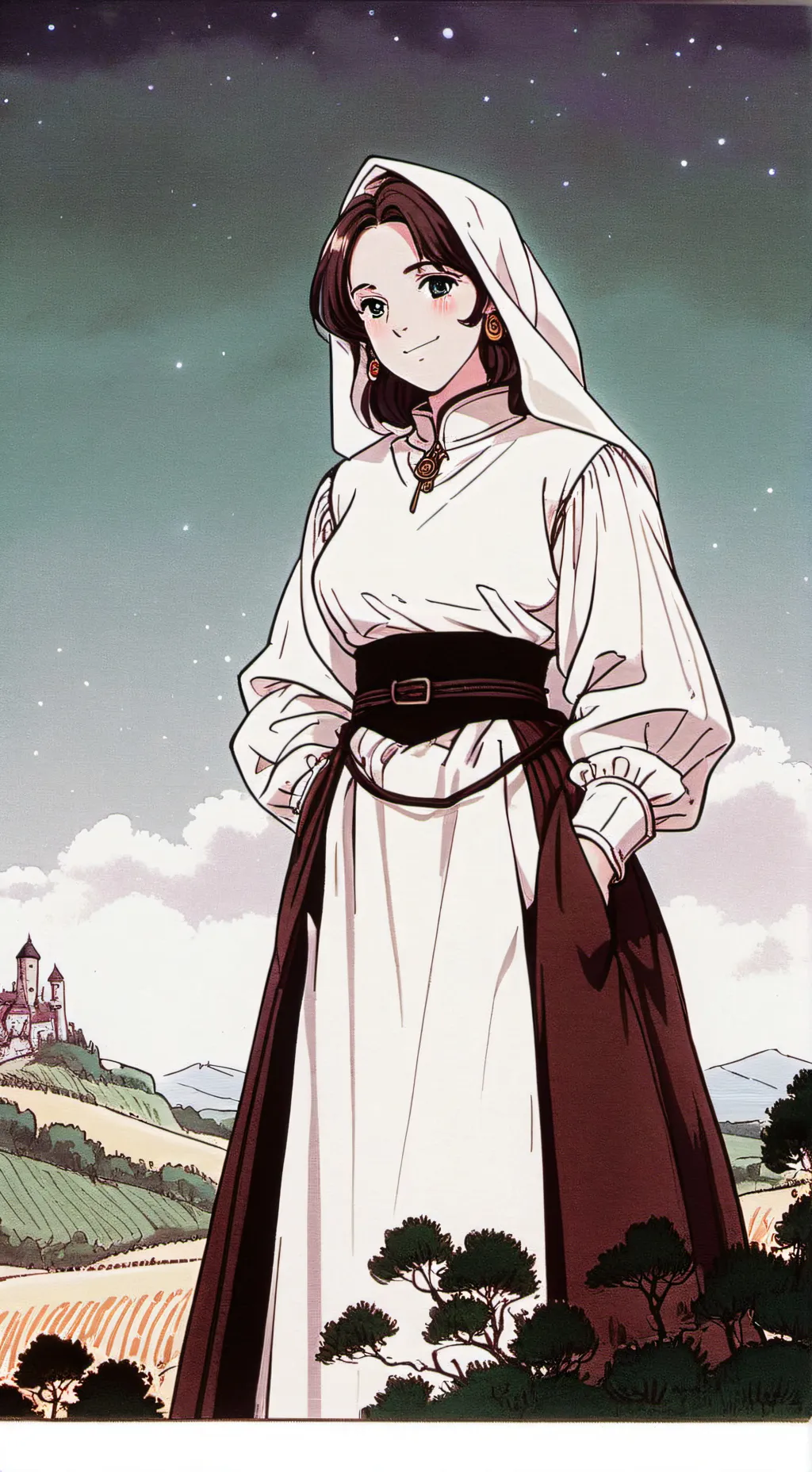 ai character: Giantess Wife background