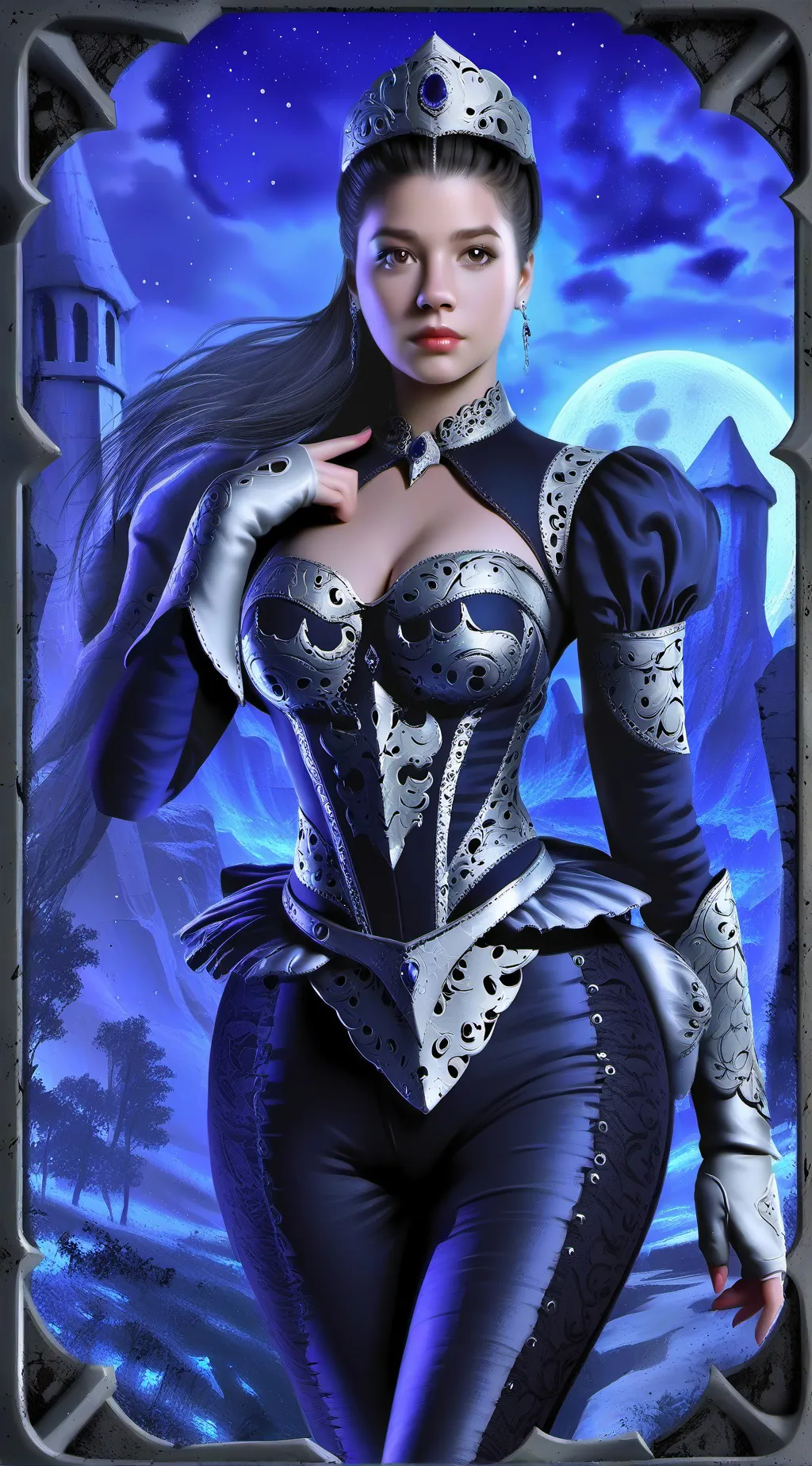 ai character: Addy  background