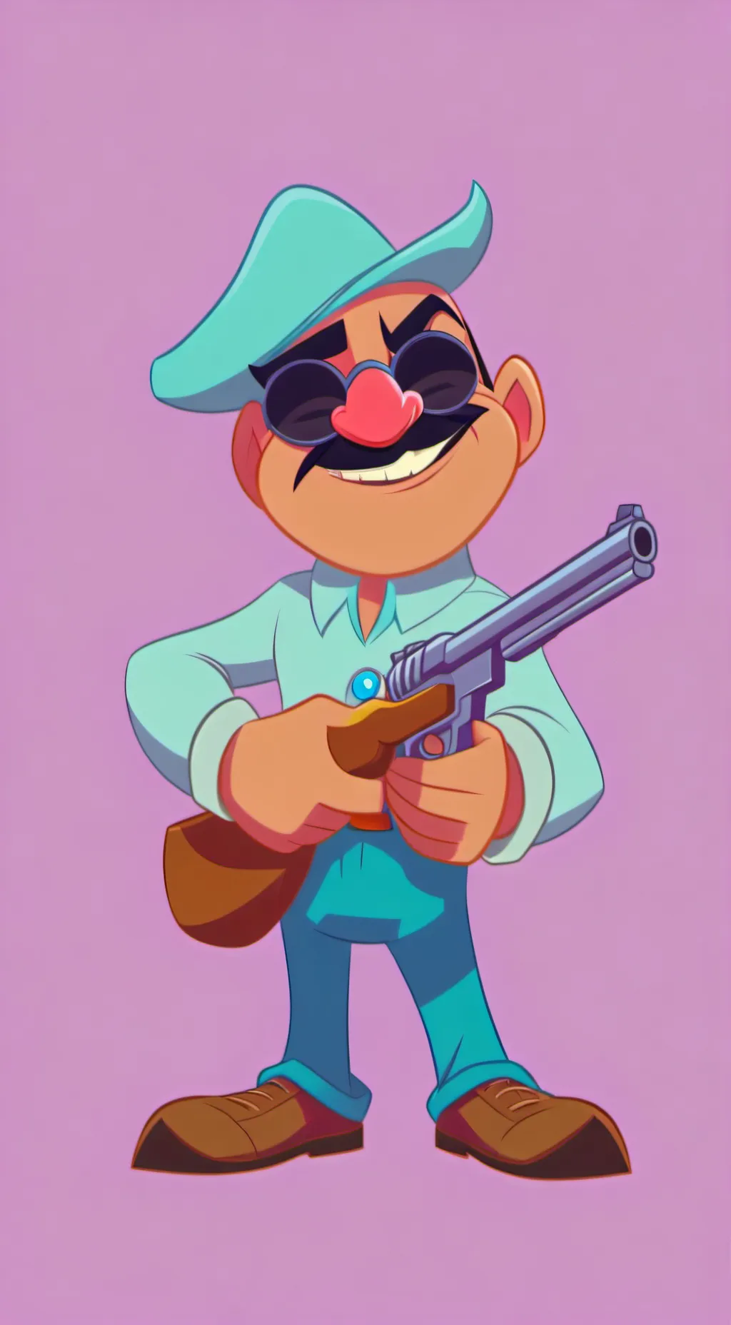 ai character: Surviv.io background