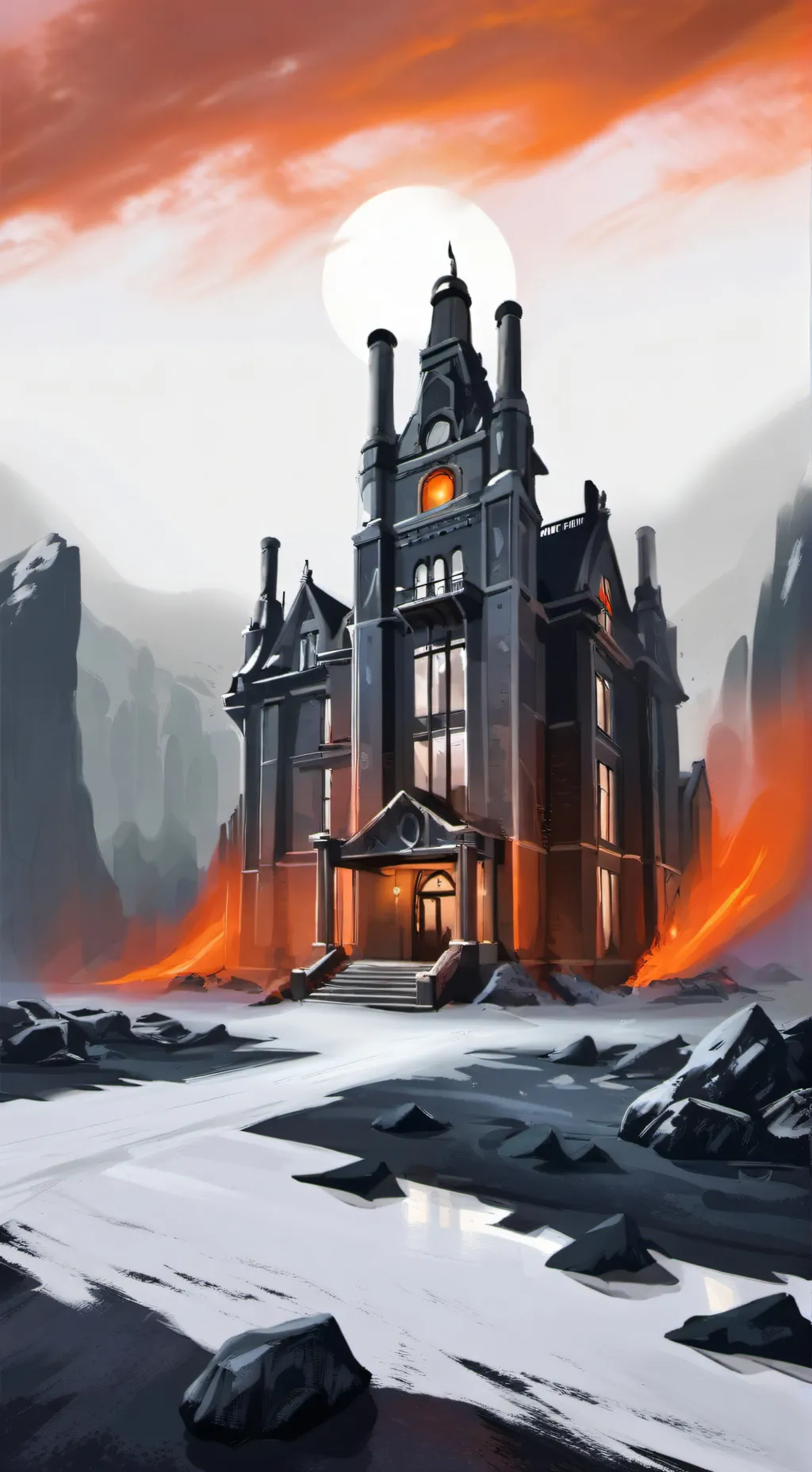 ai character: HAZBIN HOTEL SCHIZ background