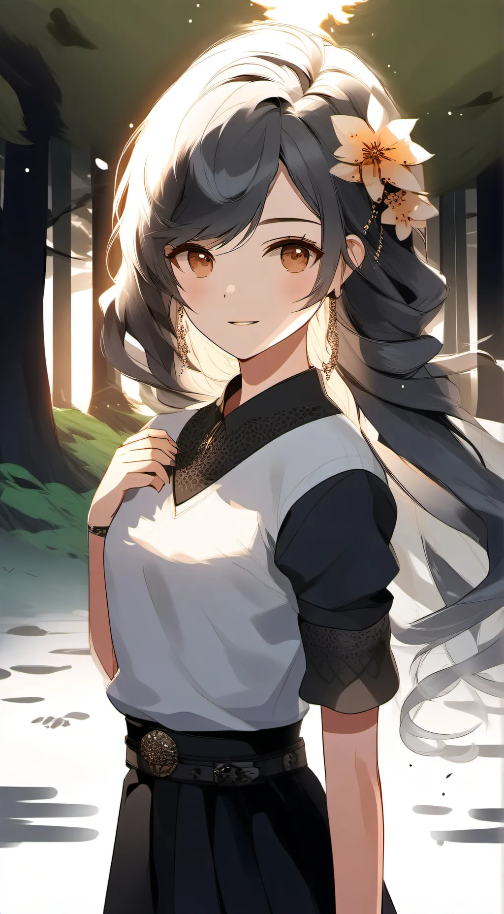 ai character: nursey dw oc background