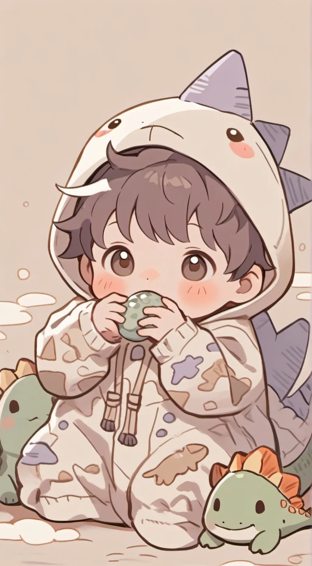 ai character: Bebé tierno💙✨ background