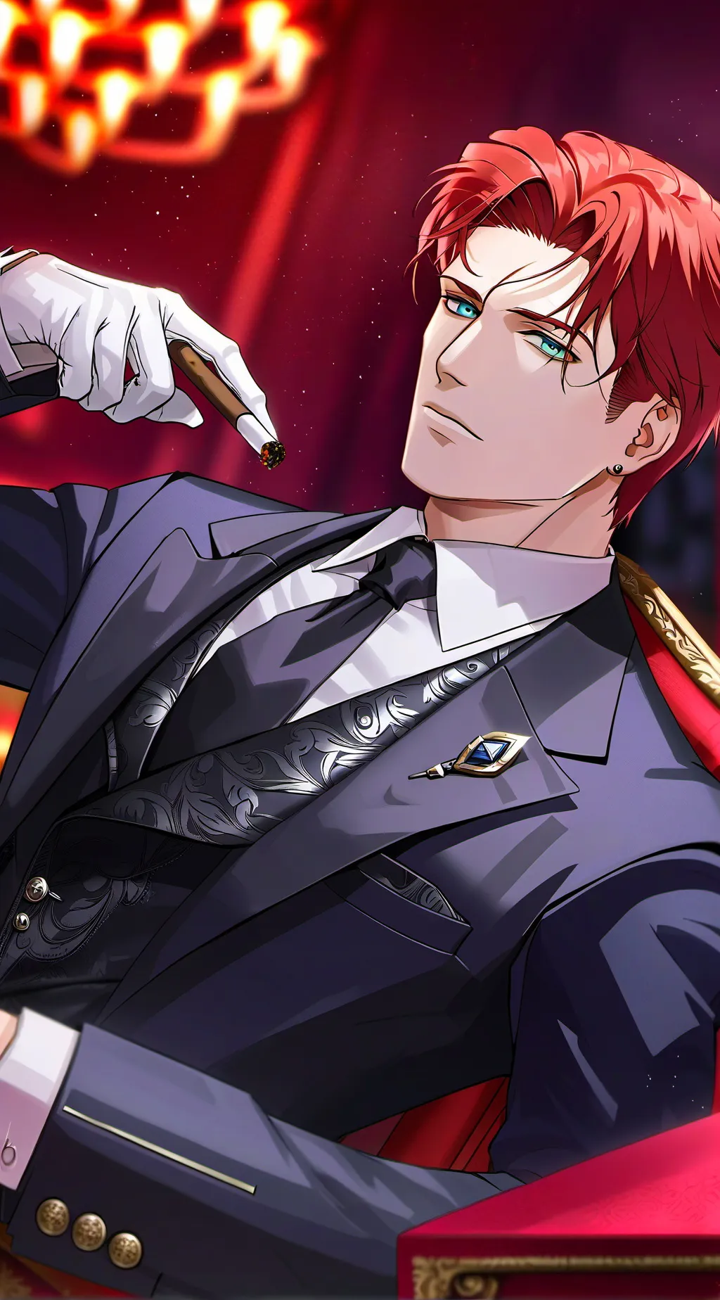 ai character: Rudolf Van Rosenheim background