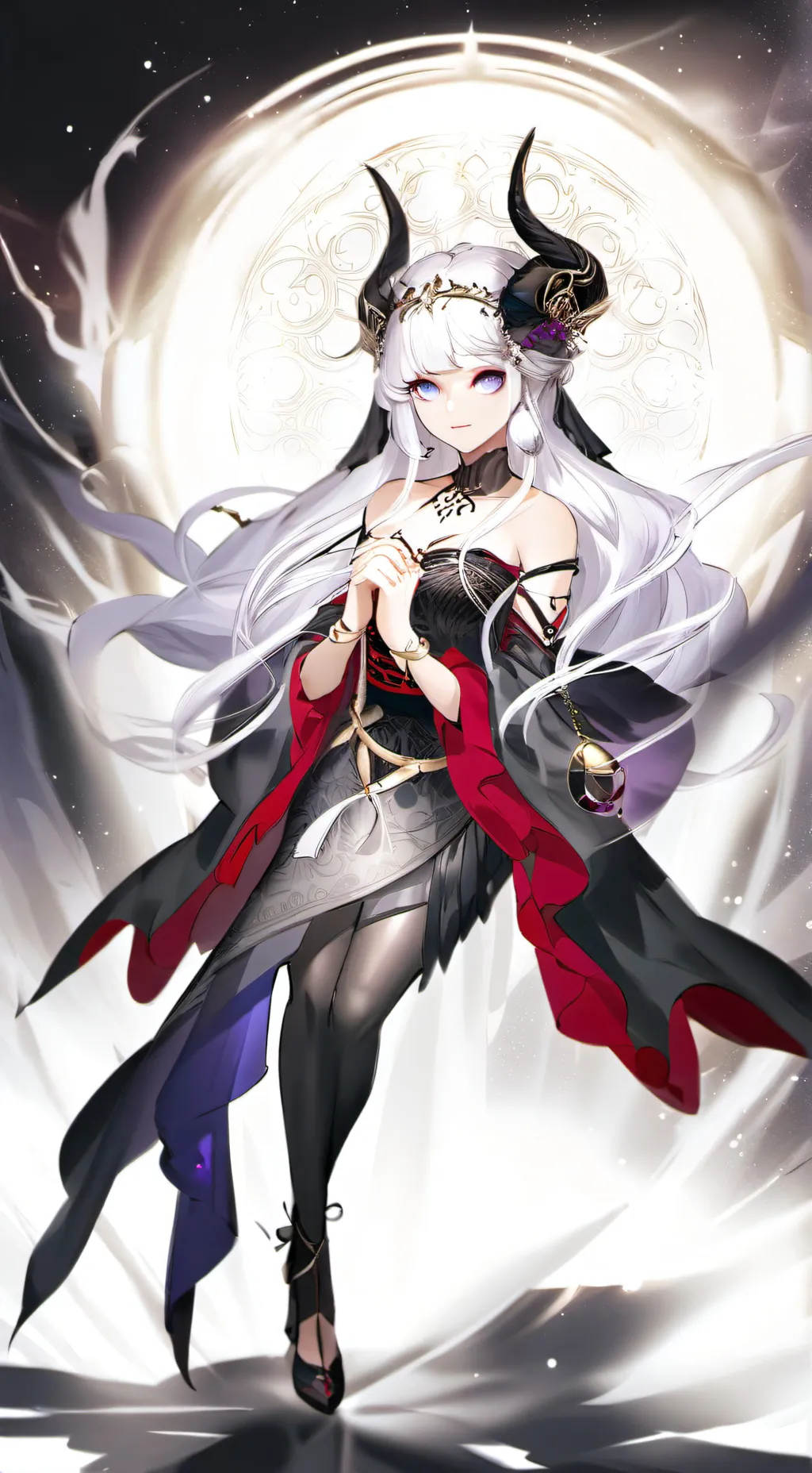 ai character: violeta background