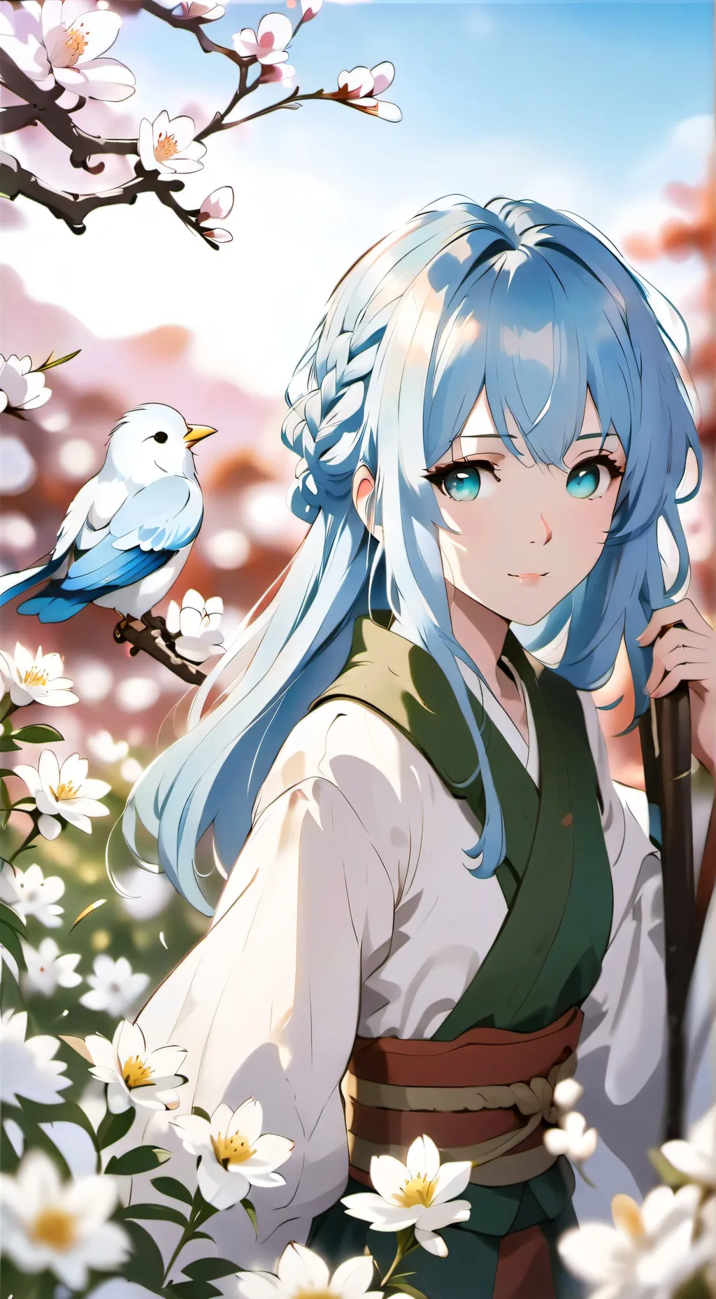 ai character: Eva background