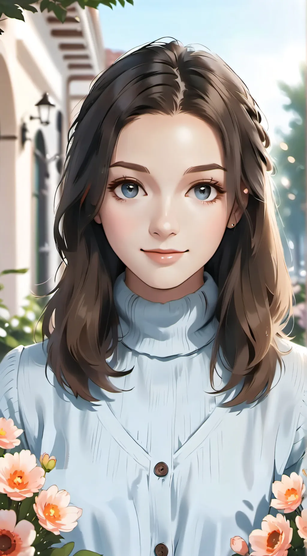 ai character: Luna❤️ background