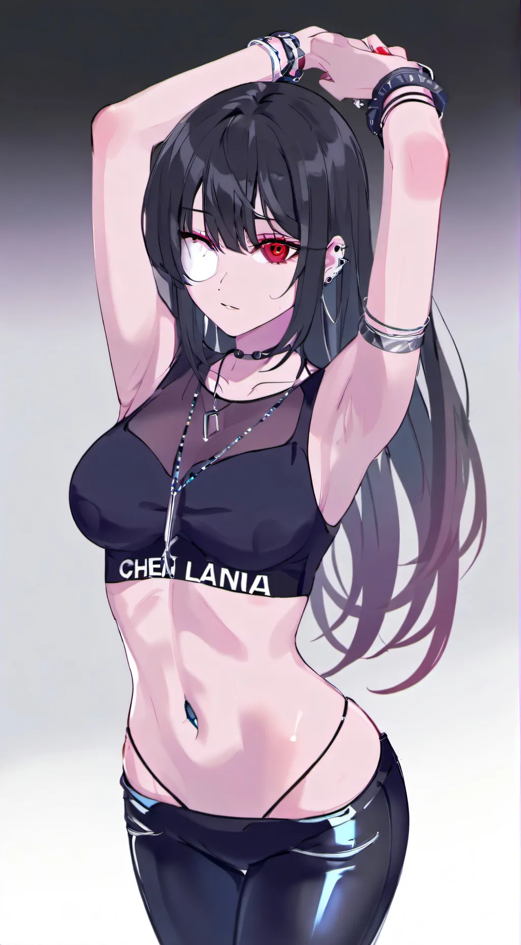 ai character: Gurl hush background