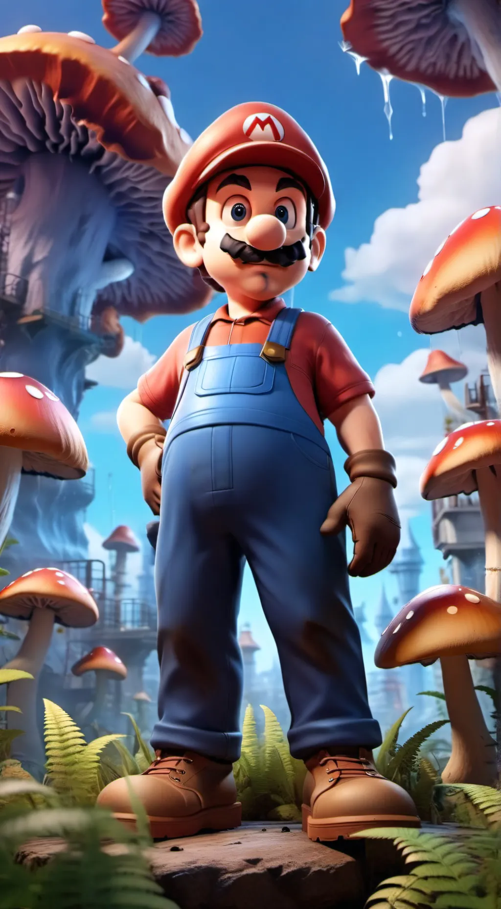 ai character: ir si me Mario background