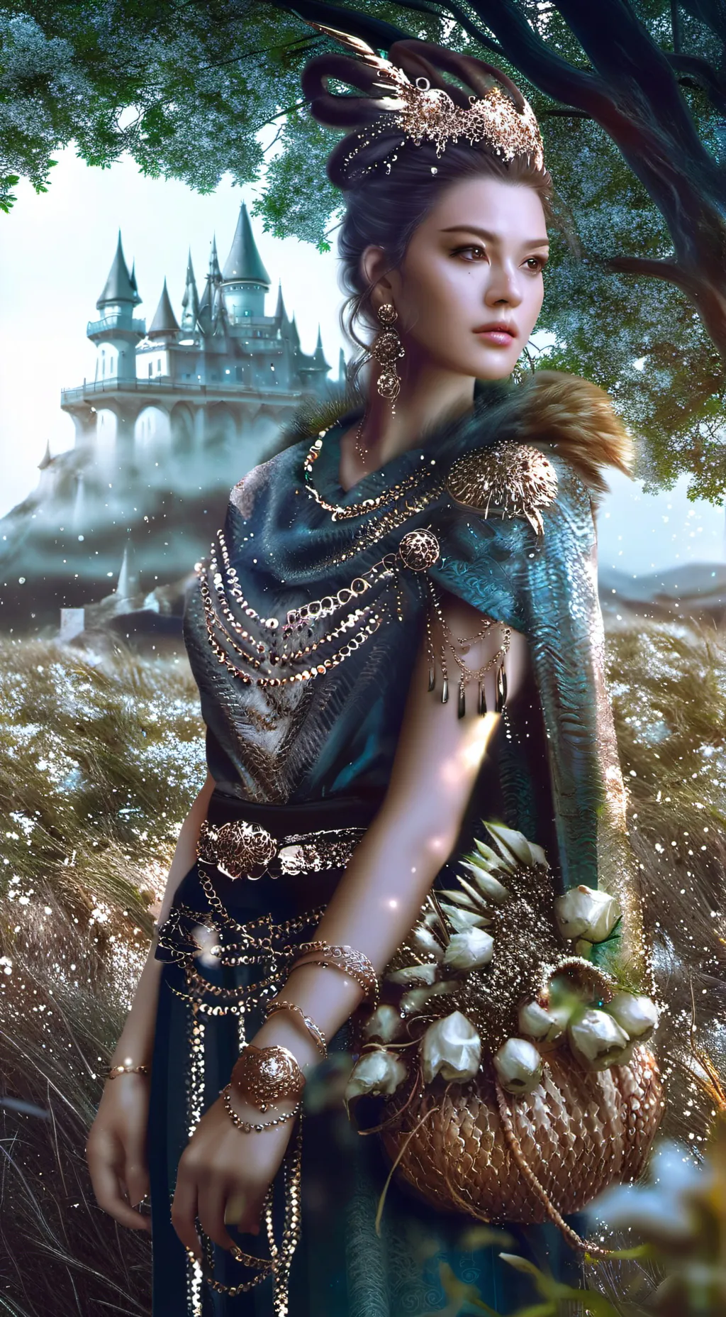 ai character: Aria background