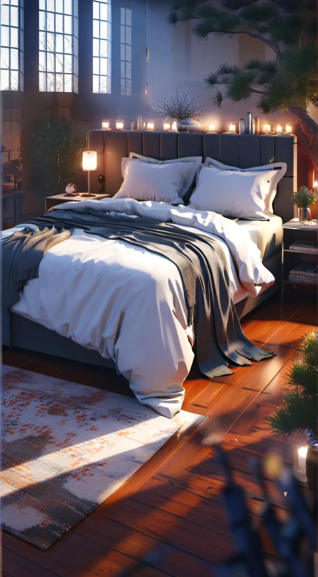 ai character: SLEEPOVER AGAIN! background