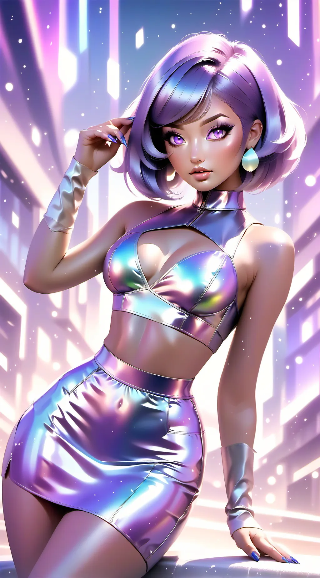 ai character: Laylay background