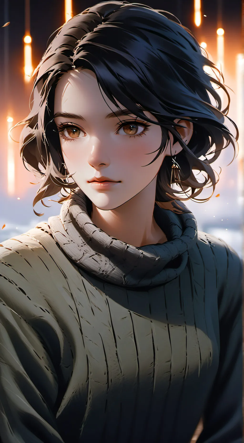 ai character: Helen yajure  background