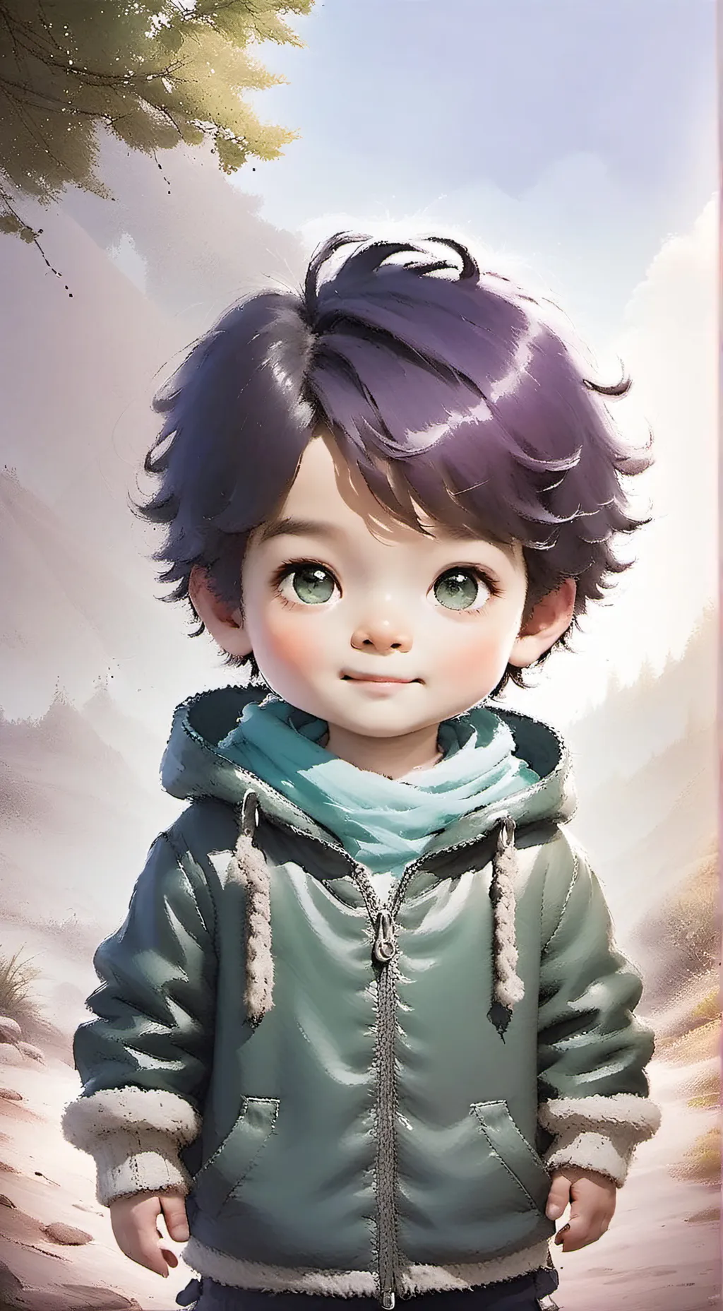 ai character: aizawa kid izuku  background
