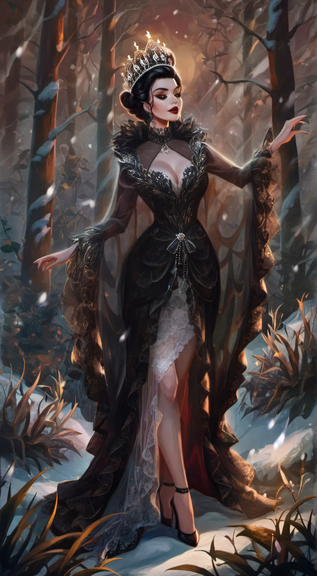 ai character: Luna background