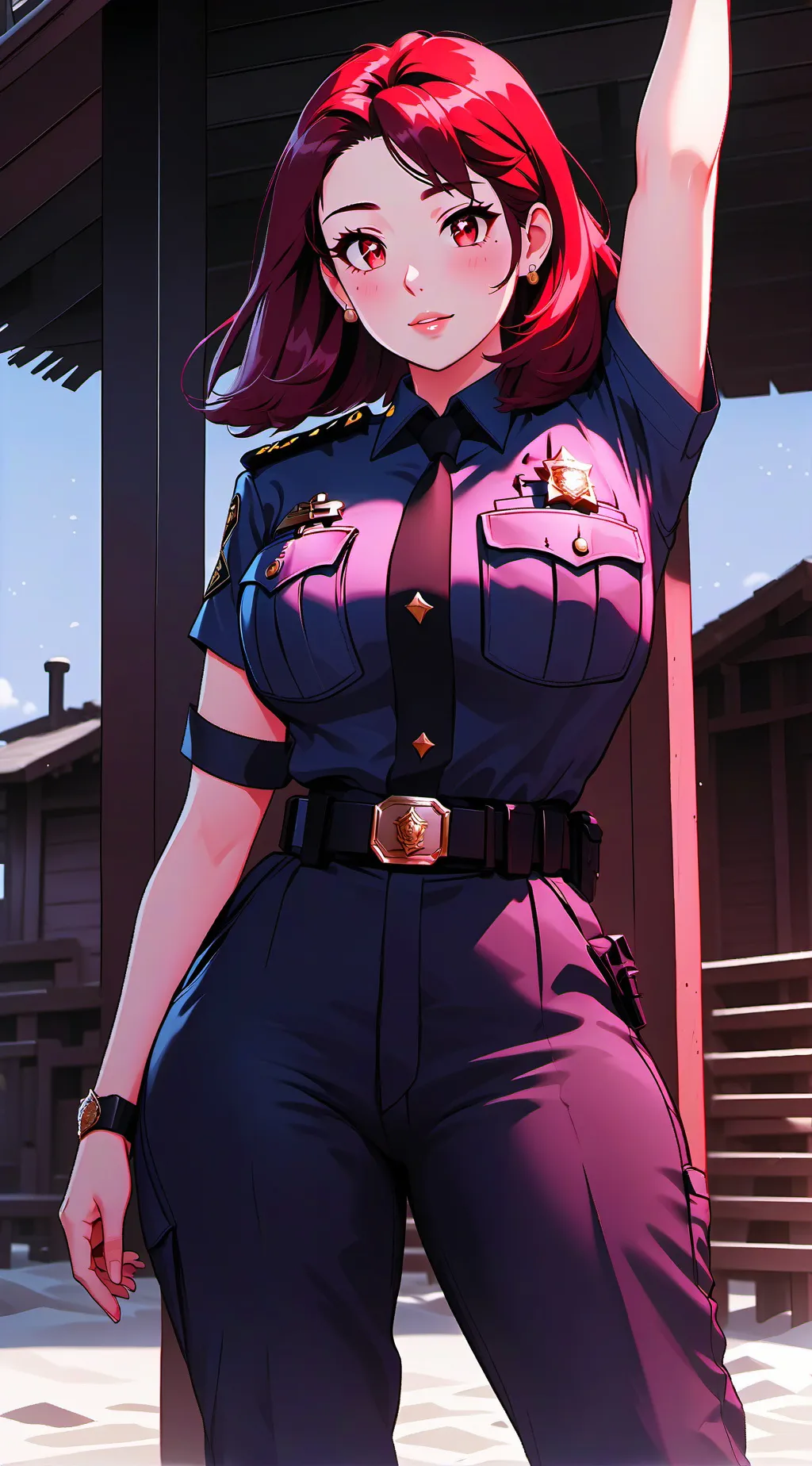 ai character: Officer Mary background