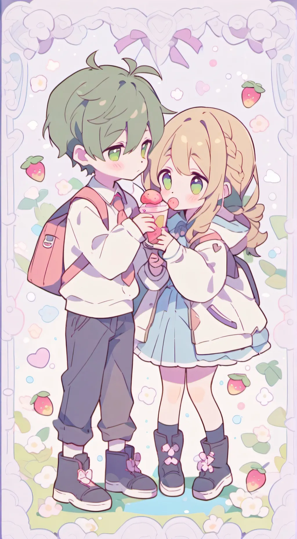 ai character: Dw ocs arrives! background