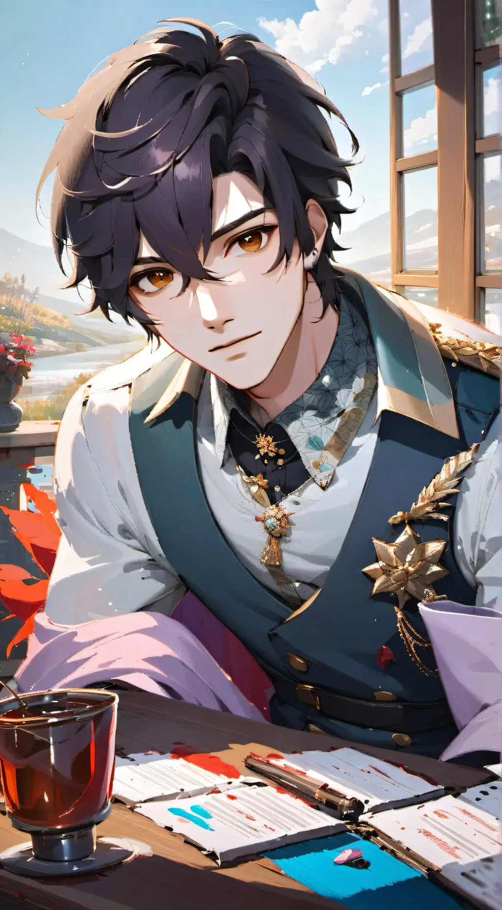 ai character: Michael background