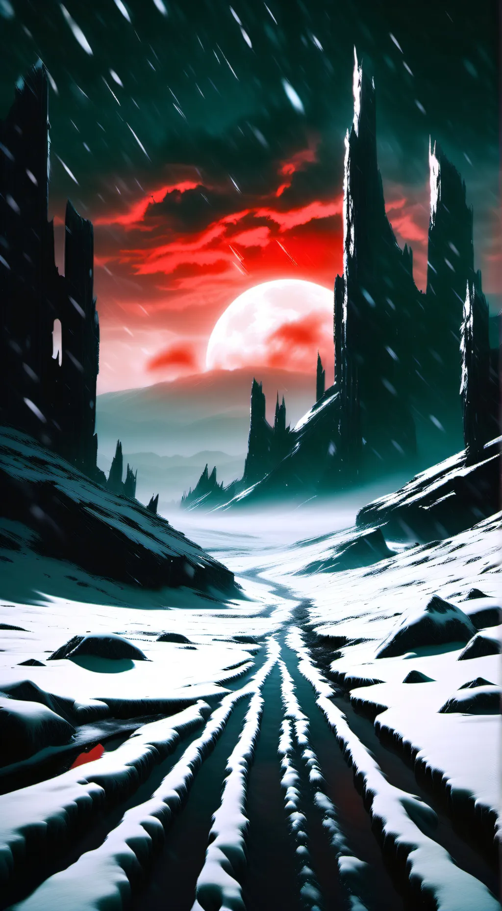 ai character: Crk christmas! background