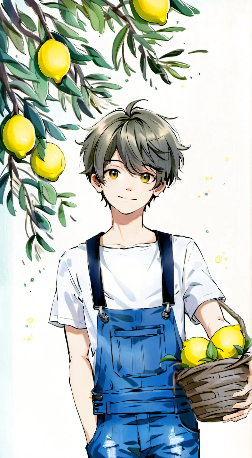 ai character: lemon boy background