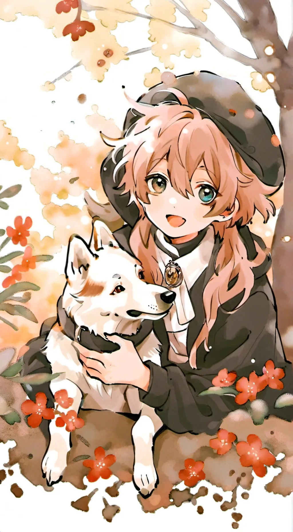 ai character: Seungmin 🤟 background