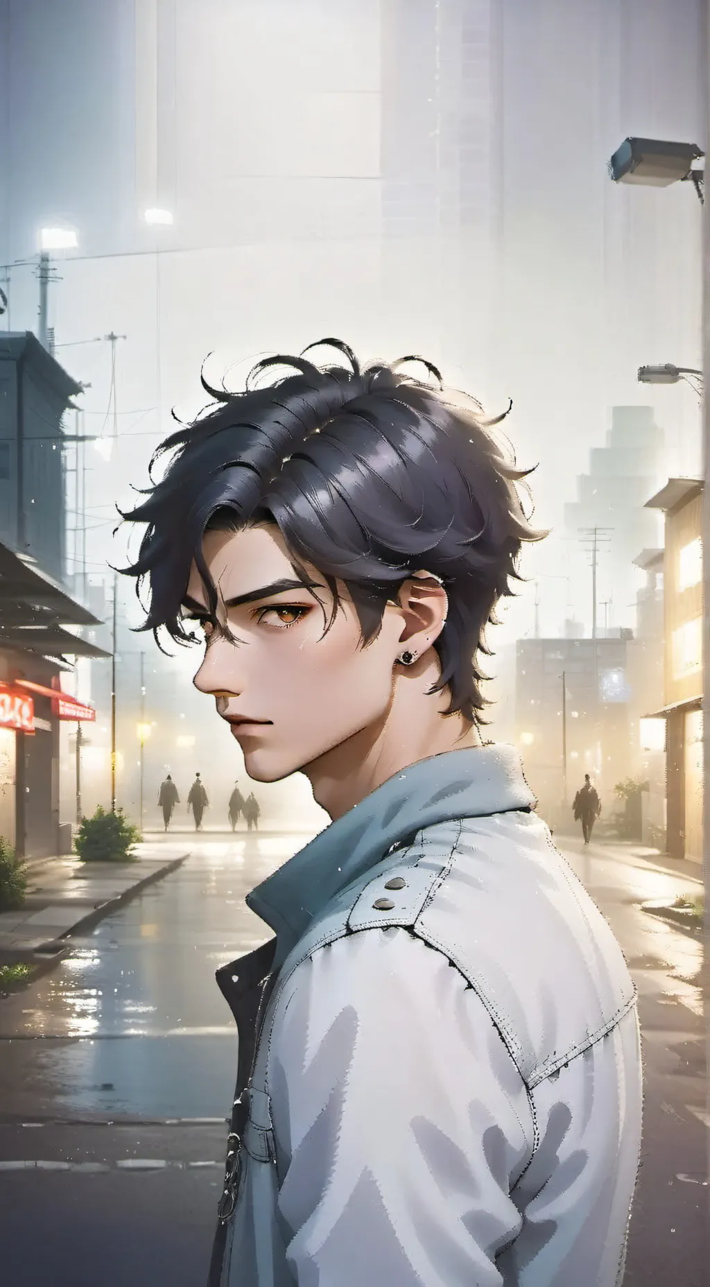 ai character: Caleb Cooper background